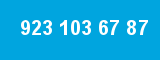 923 103 67 87